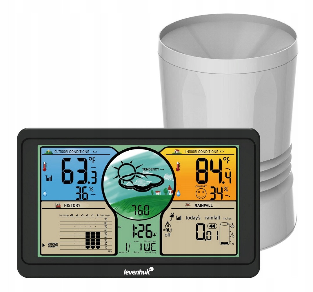 Meteorologická stanice Levenhuk Wezzer Plus LP70