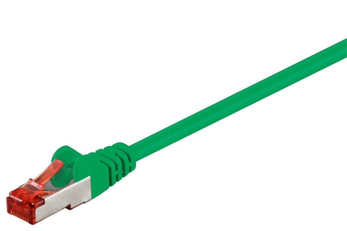 Síťový kabel Lan S/ftp Cat 6 RJ45 Zelená 50m