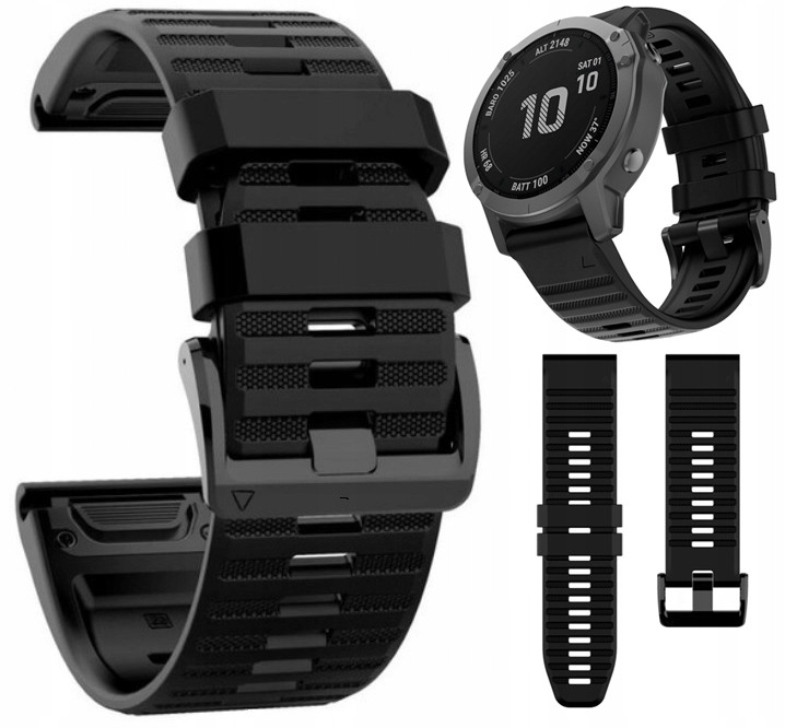 Pásek Na Garmin Fenix 5 6 7 Pro Solar Quickfit Easyfit Barvy Vysoká Kvalita