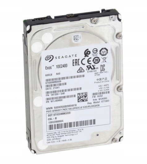 Disk Seagate Exos 600GB Sas 2,5