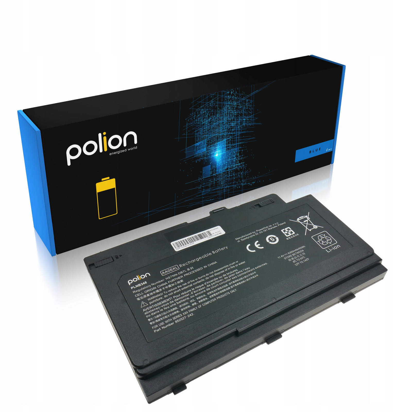 Baterie AA06 AA06XL pro Hp Zbook 17 G3 G4