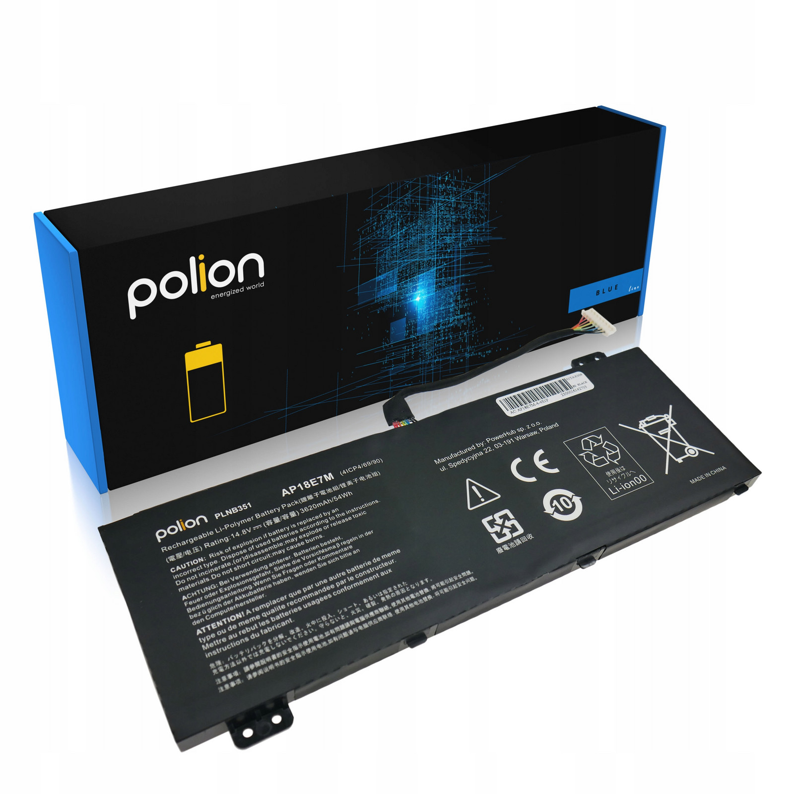 Baterie AP18E7M pro Acer Aspire AN515 AN517 AN715 CN315 CN515