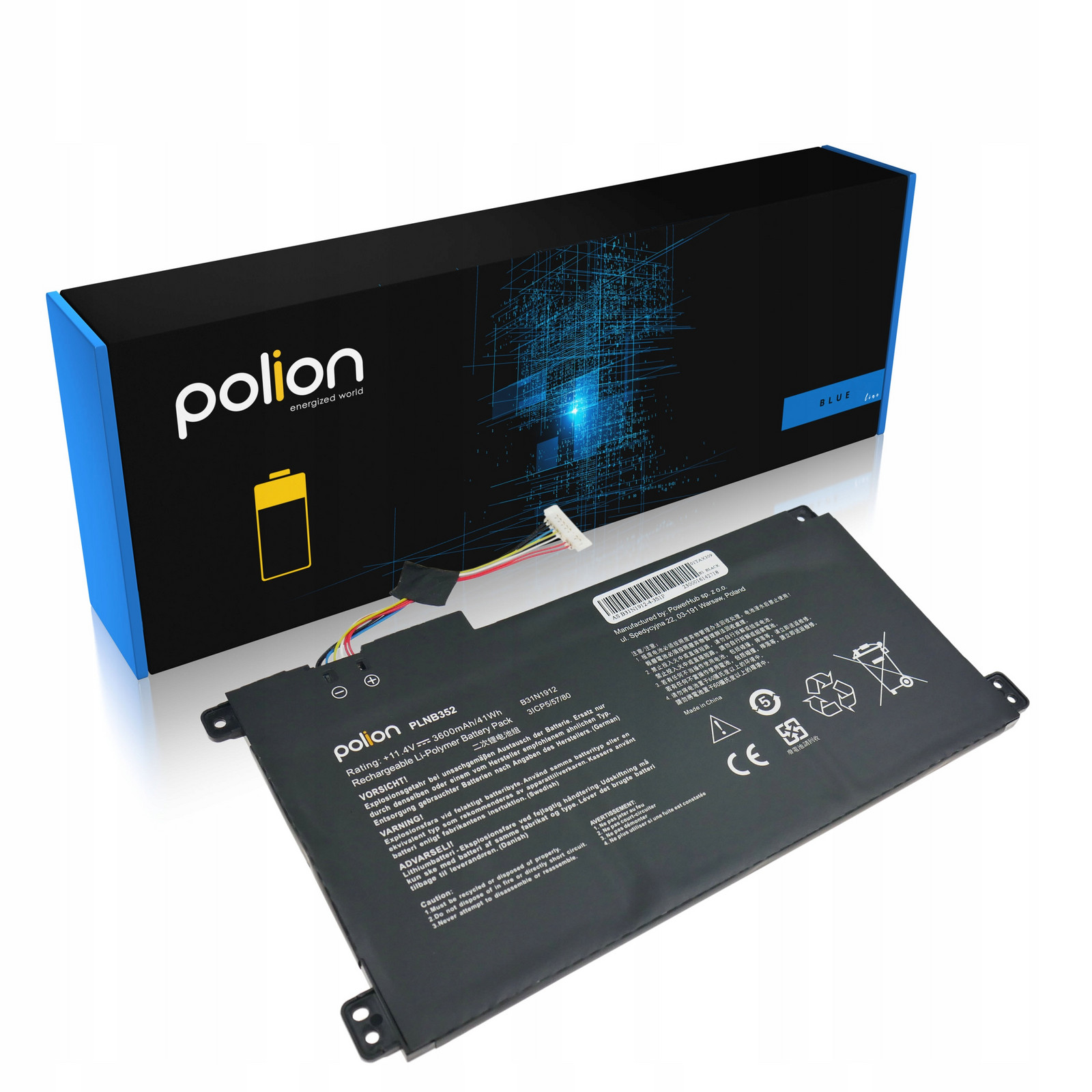 Baterie B31N1912 C31N1912 pro Asus VivoBook 14 E410MA E410KA E510MA