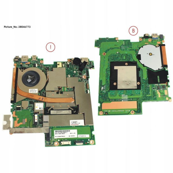 Nová Základní deska pro Fujitsu Stylistic R726 Vpro CP712517-XX i5-6300U 8GB