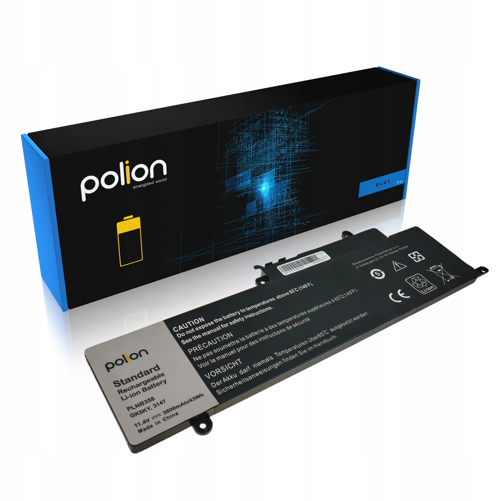 Baterie GK5KY pro Dell Inspiron 13 7347 3147