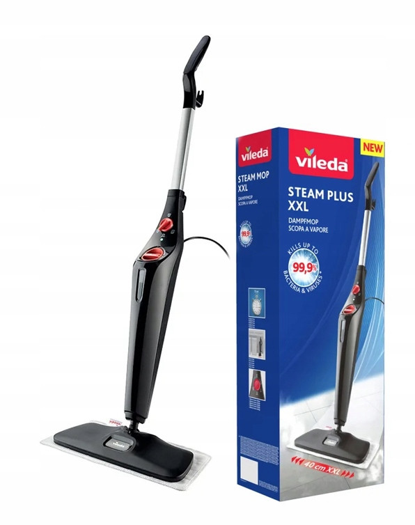 Čisticí Parní Mop Vileda Steam Plus Elektrický XXL 1500W 400ML