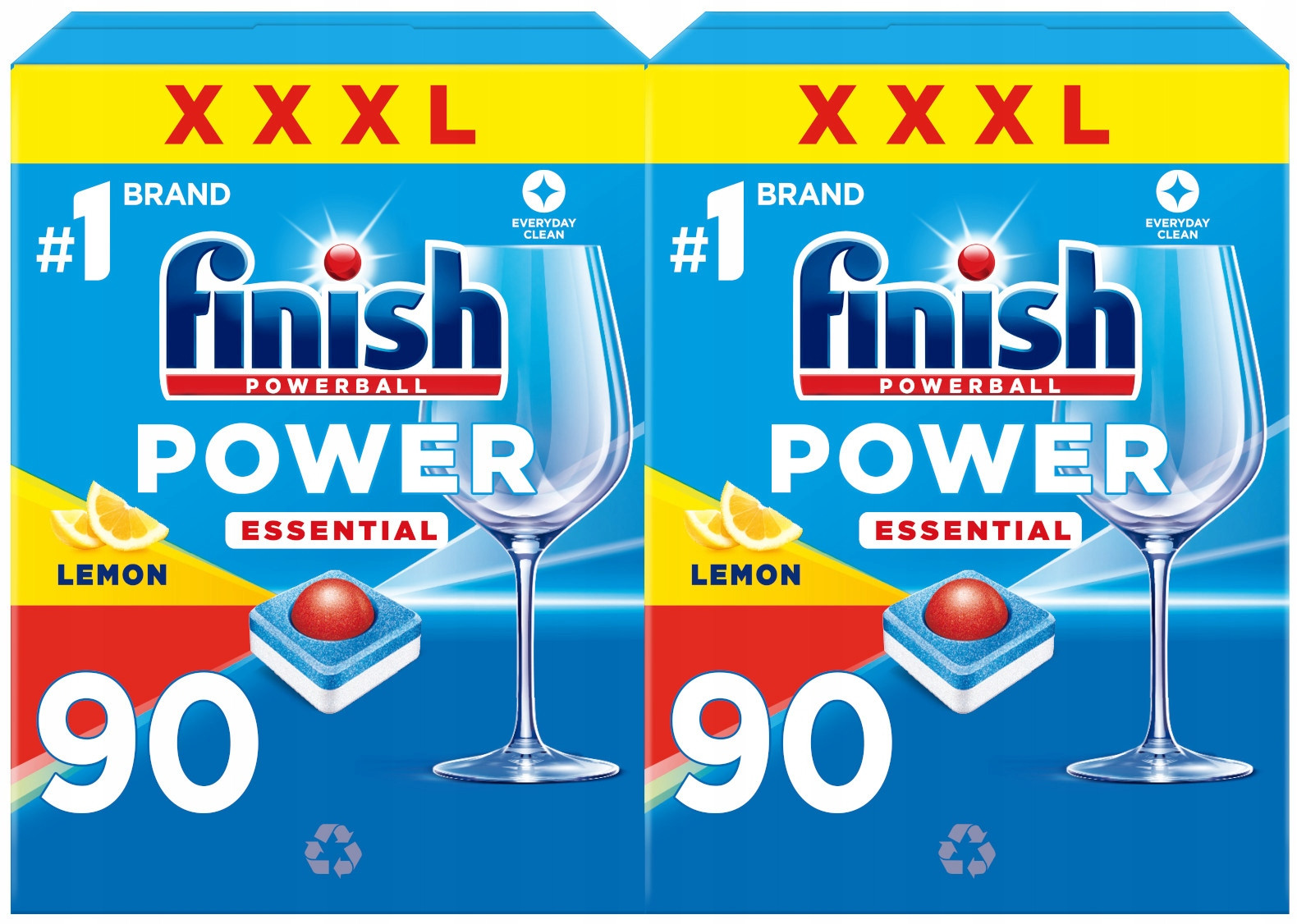 Sada Finish Power Essential Tablety do myčky 90 kusů
