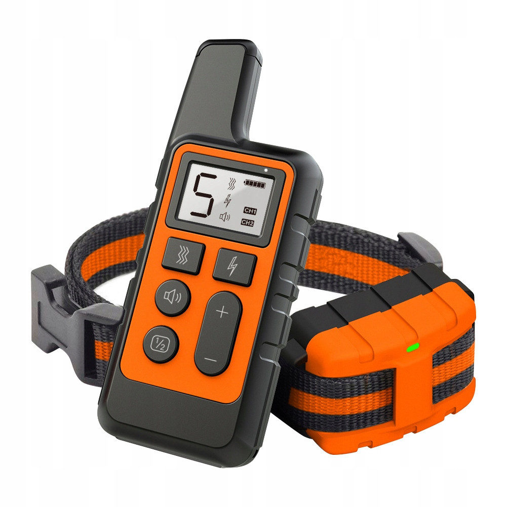 Výcvikový Obojek Pro Psa Baterie S Dálkovým Ovládáním LCD