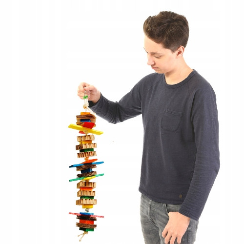 MišMáš- hračka pro střední a velké papoušky