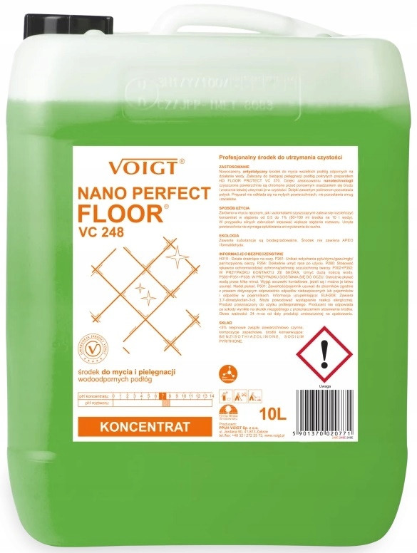 Voigt Nano Perfect Floor VC 248 Prostředek na mytí a péči o podlahy 10L
