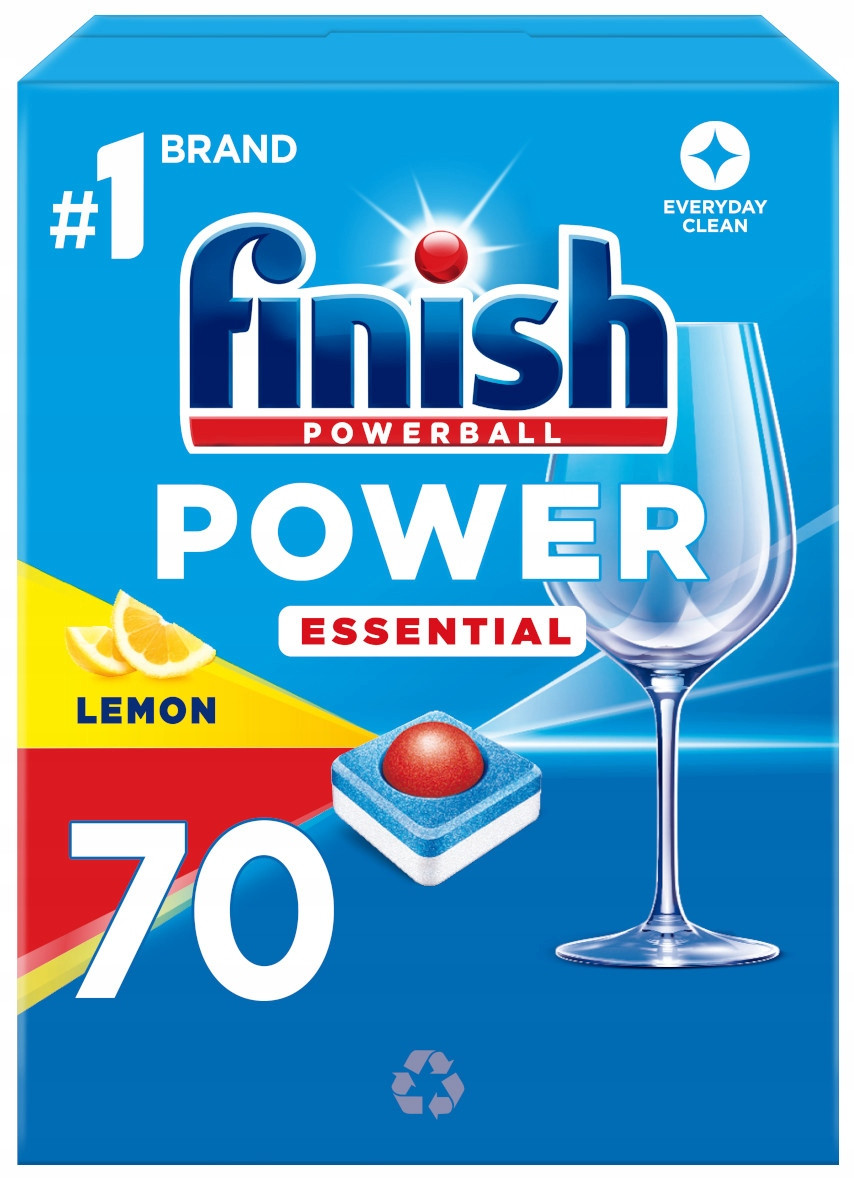Finish Power Essentials Tablety do myčky Lemon 70 kusů