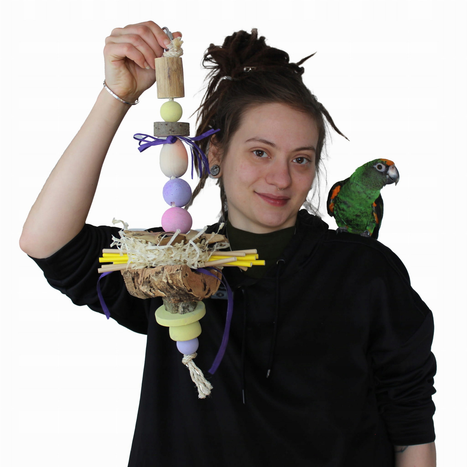 Happy Easter Hračka pro malé a střední papoušky