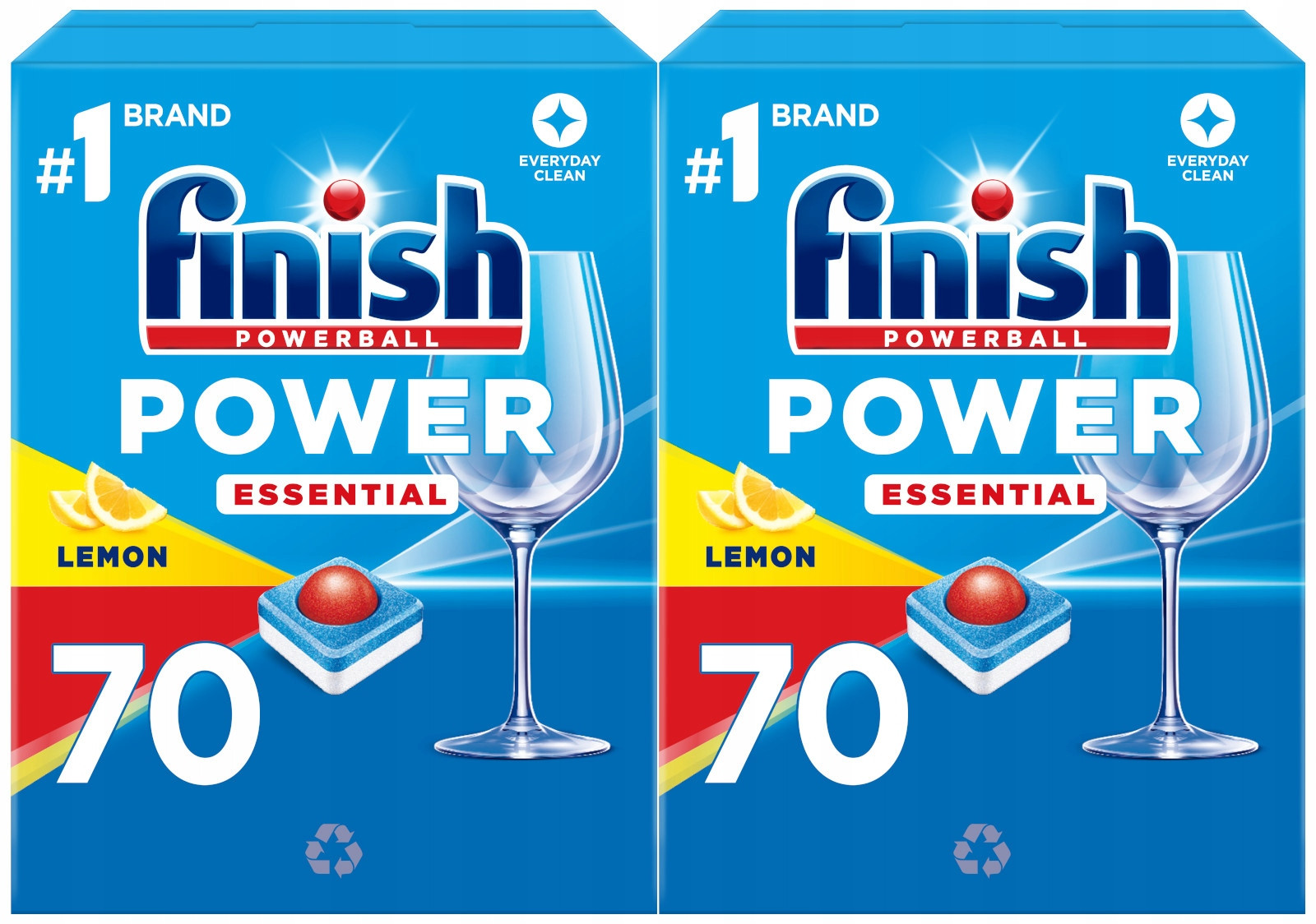 Finish Set Power Essential Tablety do myčky lemon 2 x 70 kusů
