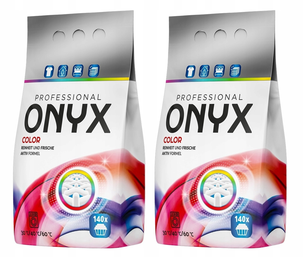Onyx Professional Color Prášek na barevné prádlo 2x 8,4KG 280 Praní