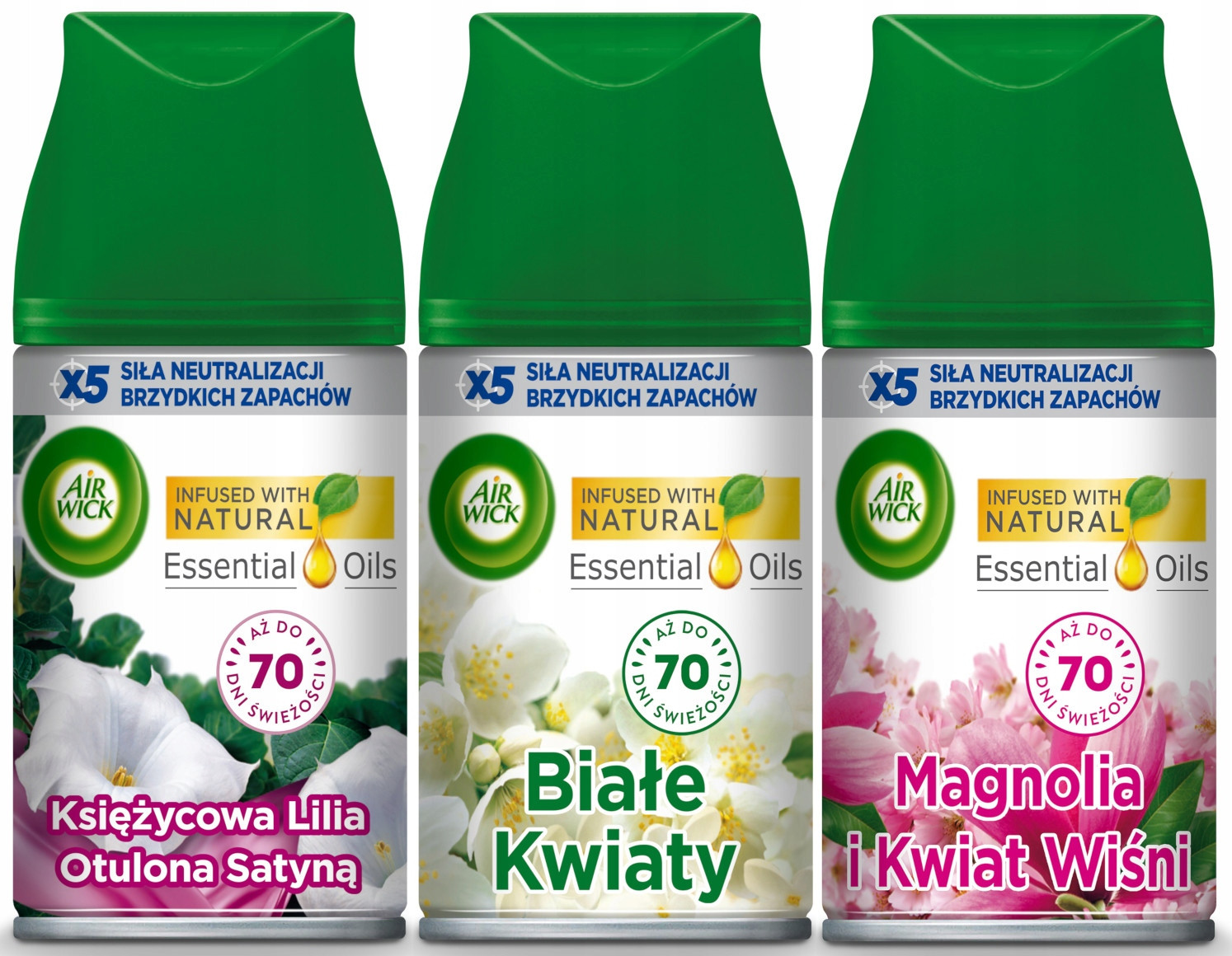 Air Wick Freshmatic Osvěžovač vzduchu náplň mix 3 x 250 ml