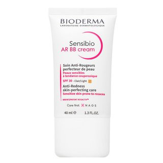 Bioderma Sensibio AR BB Cream Anti-Redness Skin-Perfecting Care Claire Light BB krém proti zarudnutí 40 ml