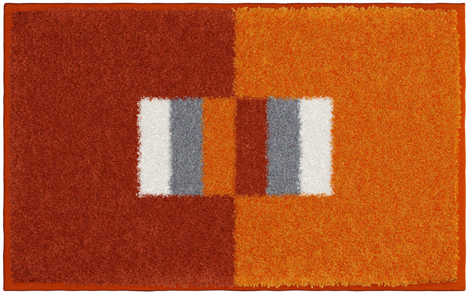LineaDue CAPRICIO - Koupelnová předložka oranžová Rozměr: 50x80 cm