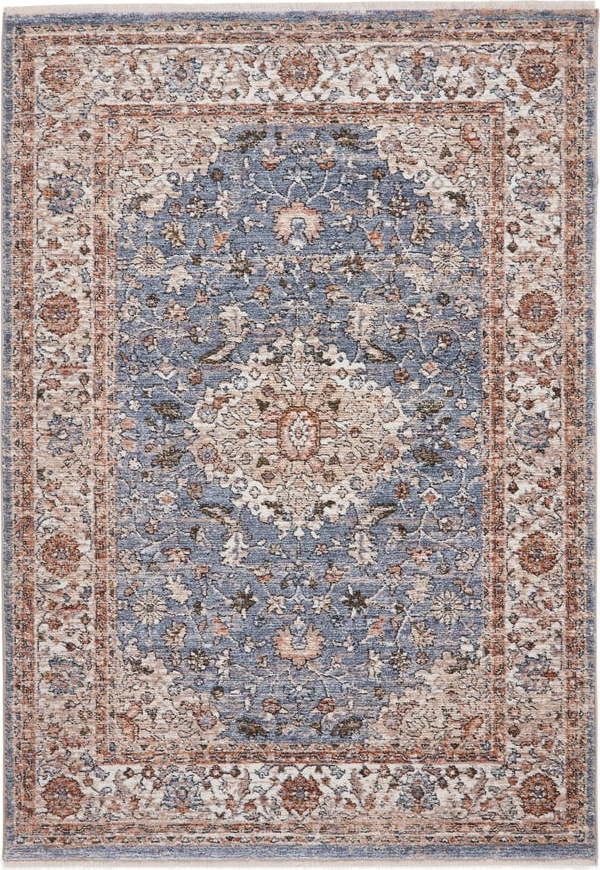 Modro-béžový běhoun 60x230 cm Vintage – Think Rugs