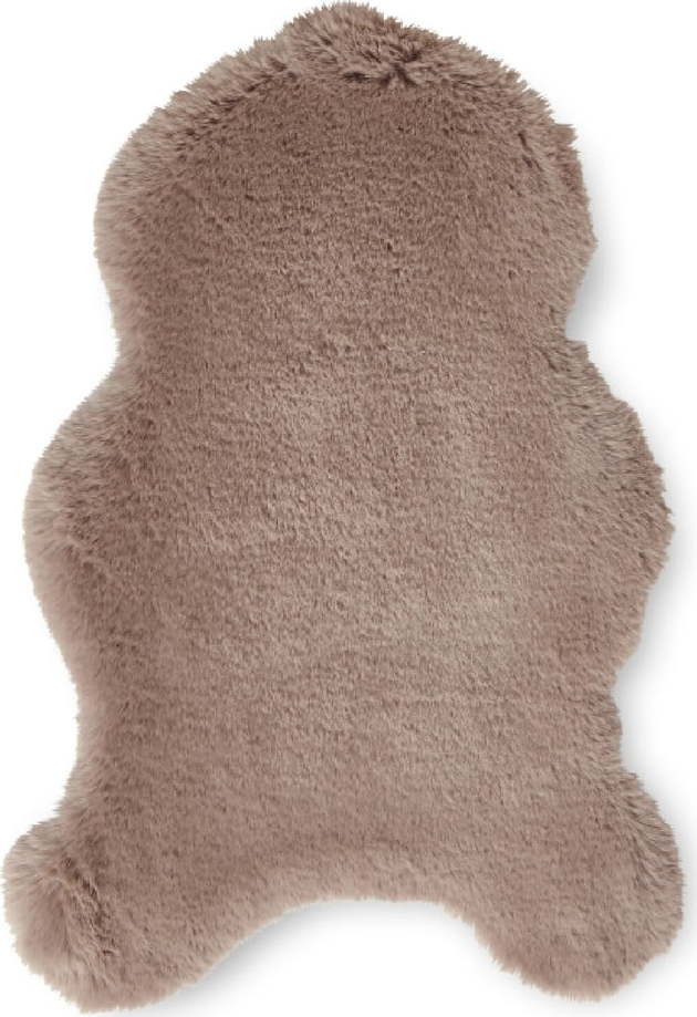 Světle hnědá syntetická kožešina 60x90 cm Super Teddy – Think Rugs