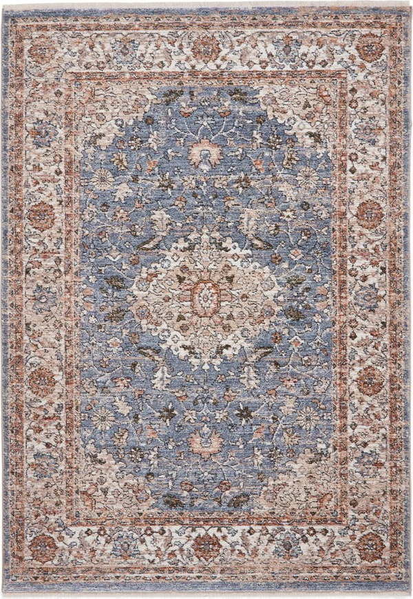 Modro-béžový koberec 200x290 cm Vintage – Think Rugs
