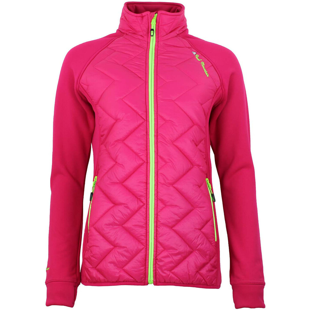Peak Mountain  Blouson polarshell bimatière femme ACER  Růžová