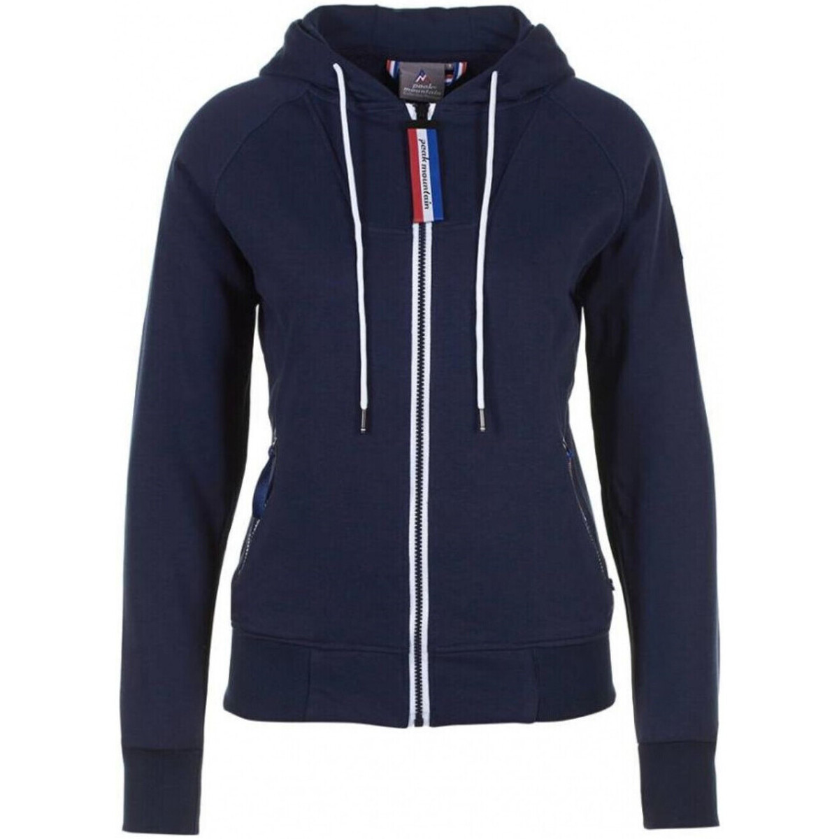 Peak Mountain  Sweat zippé à capuche femme ANDORE  Tmavě modrá