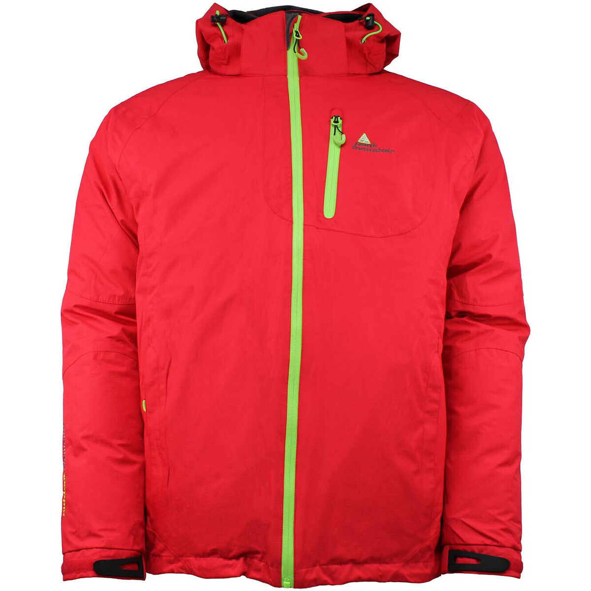 Peak Mountain  Blouson de ski 3 en 1 homme CIXI  Červená