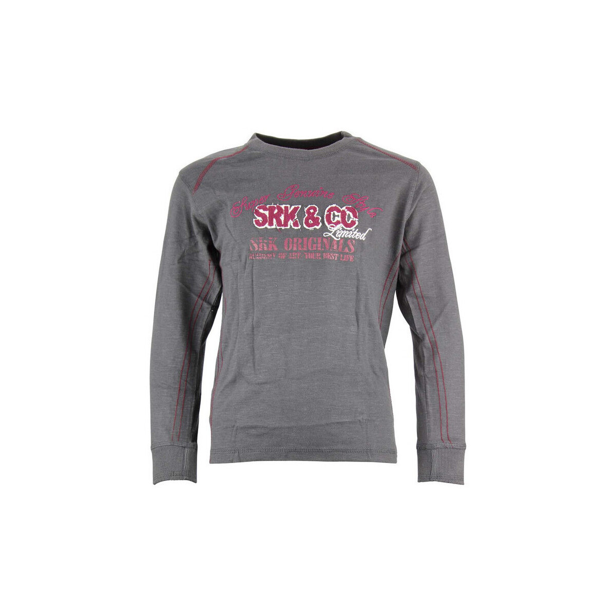 Srk  T-shirt manches longues garçon ECANYON  Šedá
