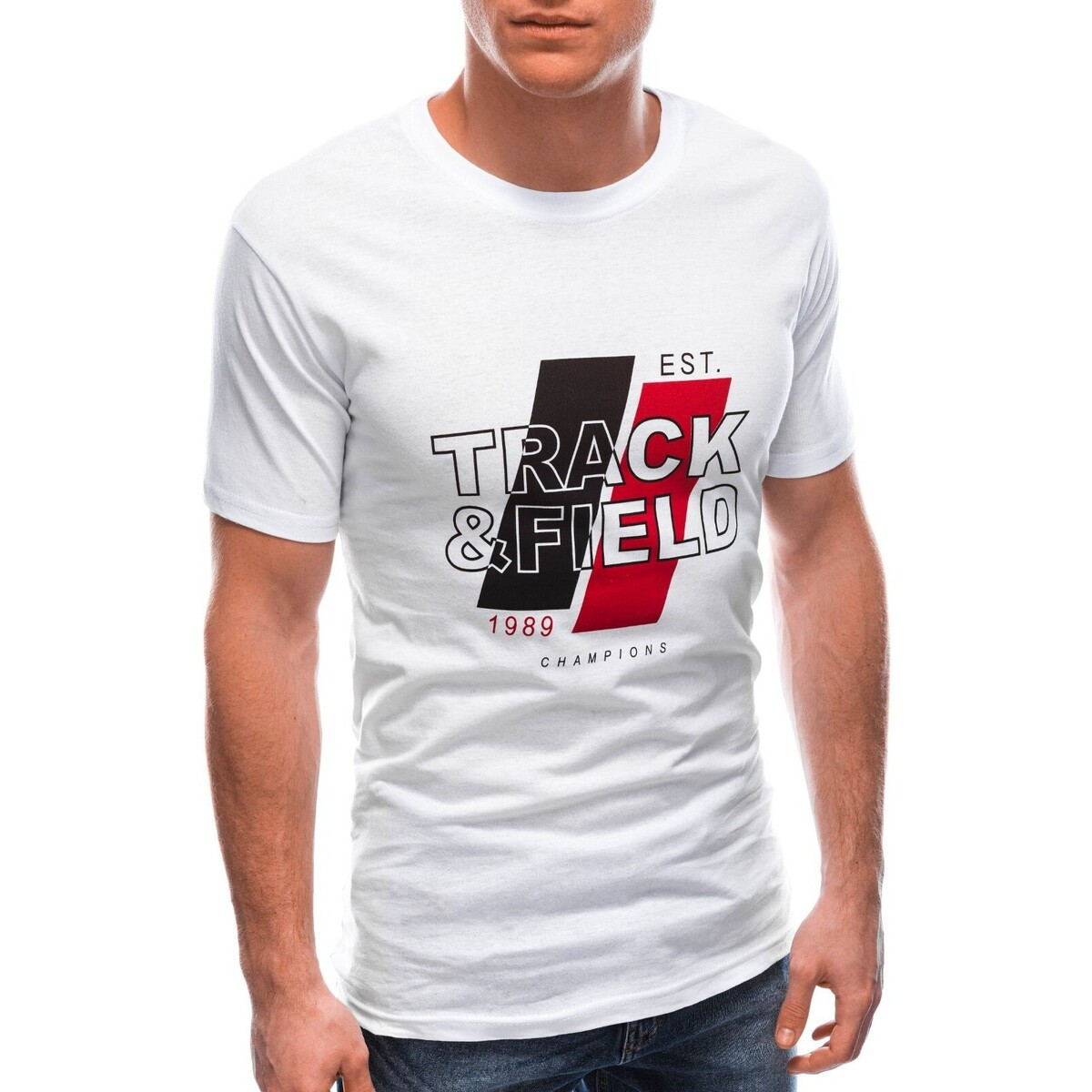 Deoti  Pánské tričko s potiskem Treewish bílá  Bílá