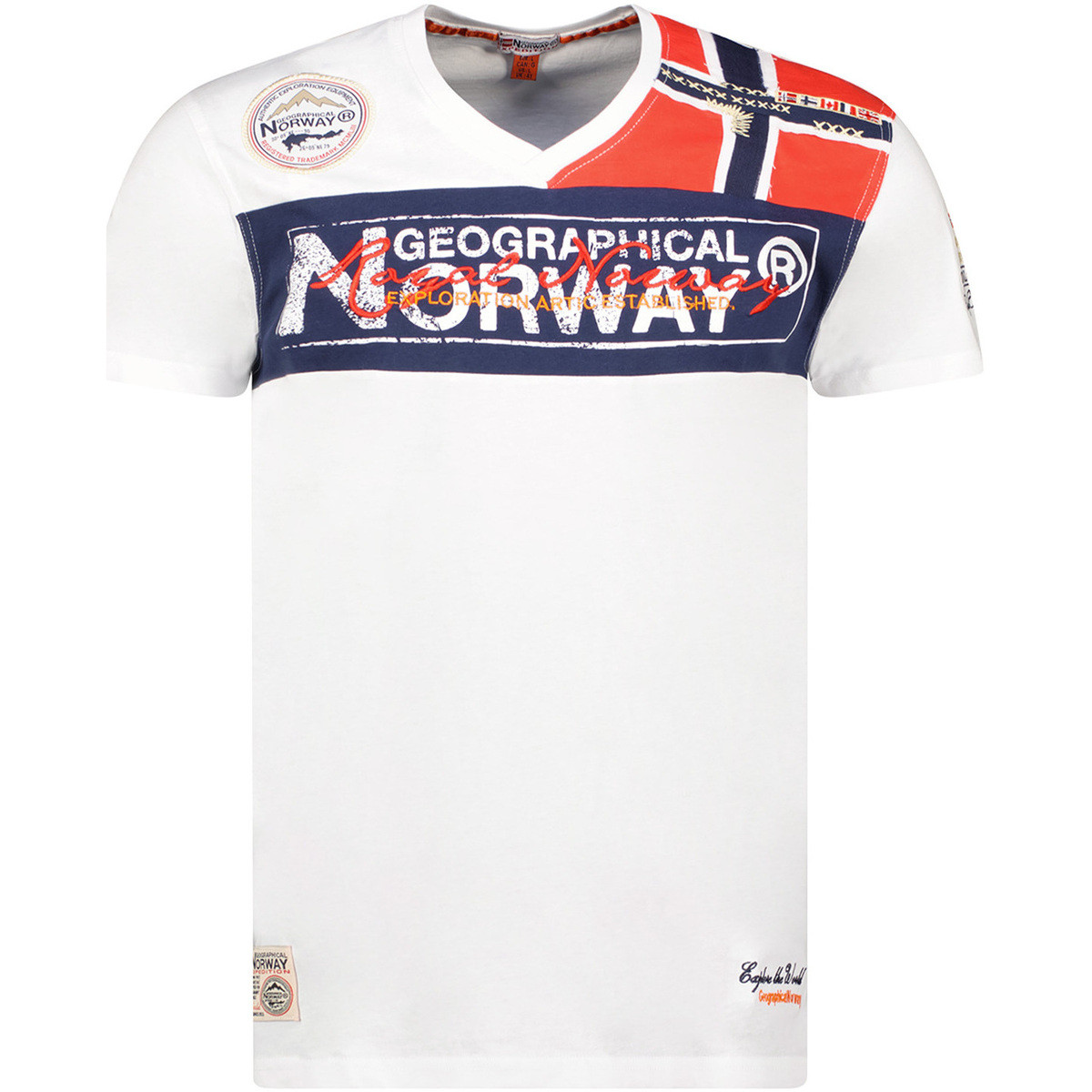 Geographical Norway  SX1130HGN-White  Bílá