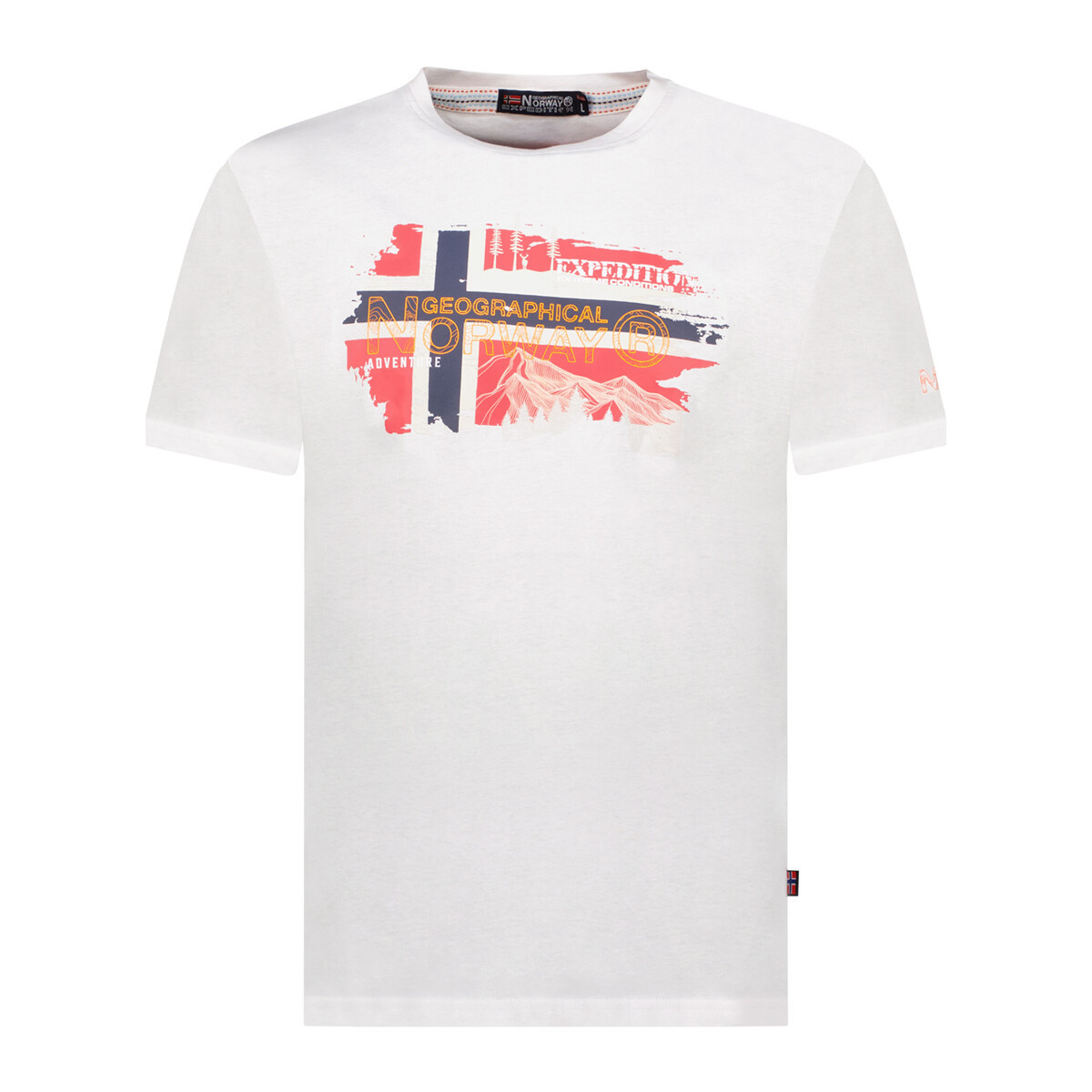 Geographical Norway  SY1366HGN-White  Bílá