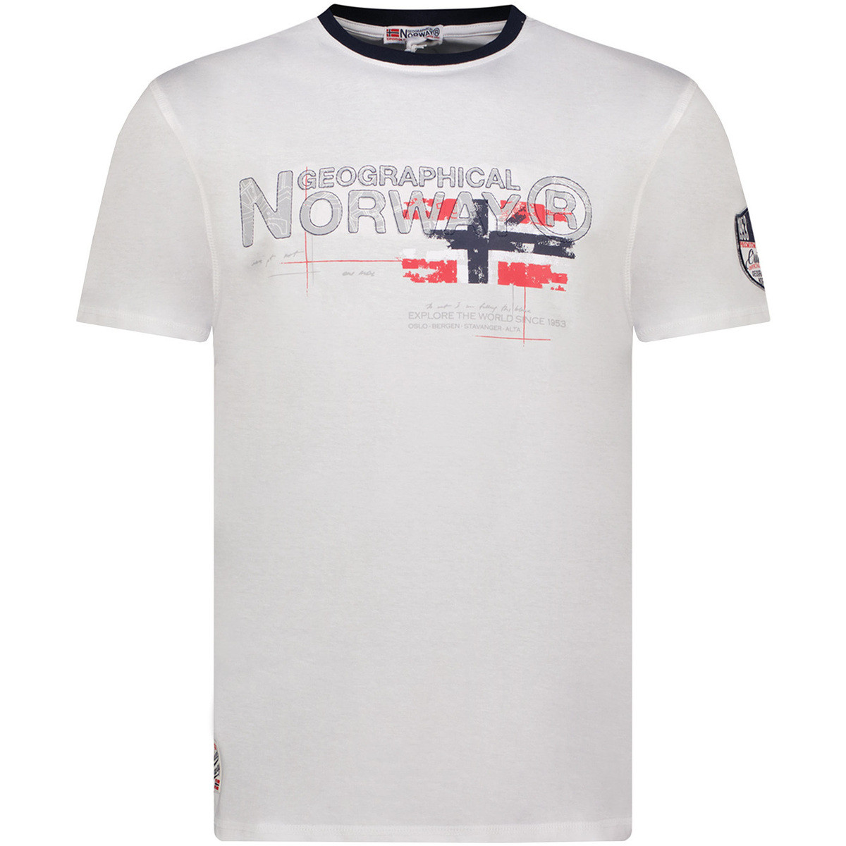 Geographical Norway  SY1450HGN-White  Bílá