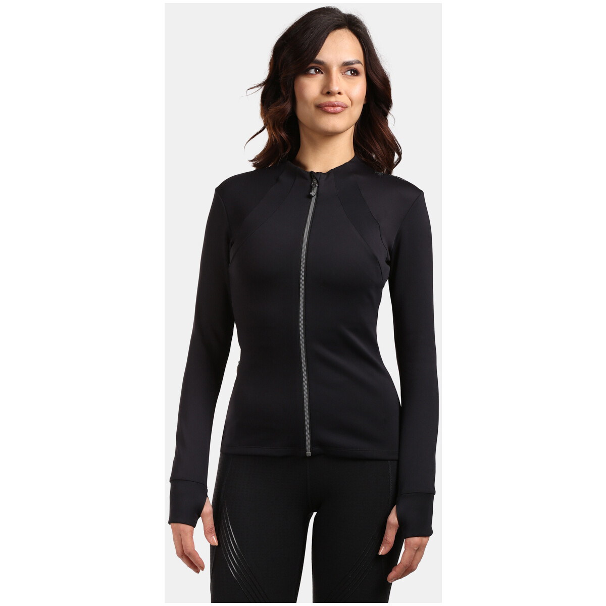 Kilpi  Dámská sportovní mikina bez kapuce  LAJEN-W  Černá