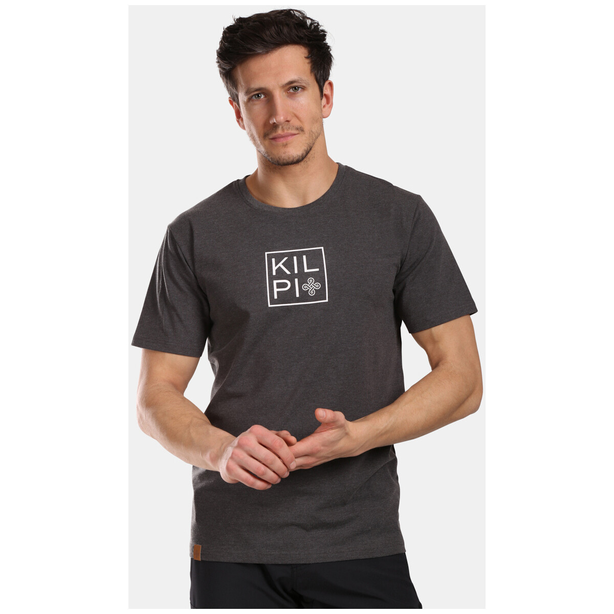 Kilpi  Pánské bavlněné tričko  VIBE-M  Šedá