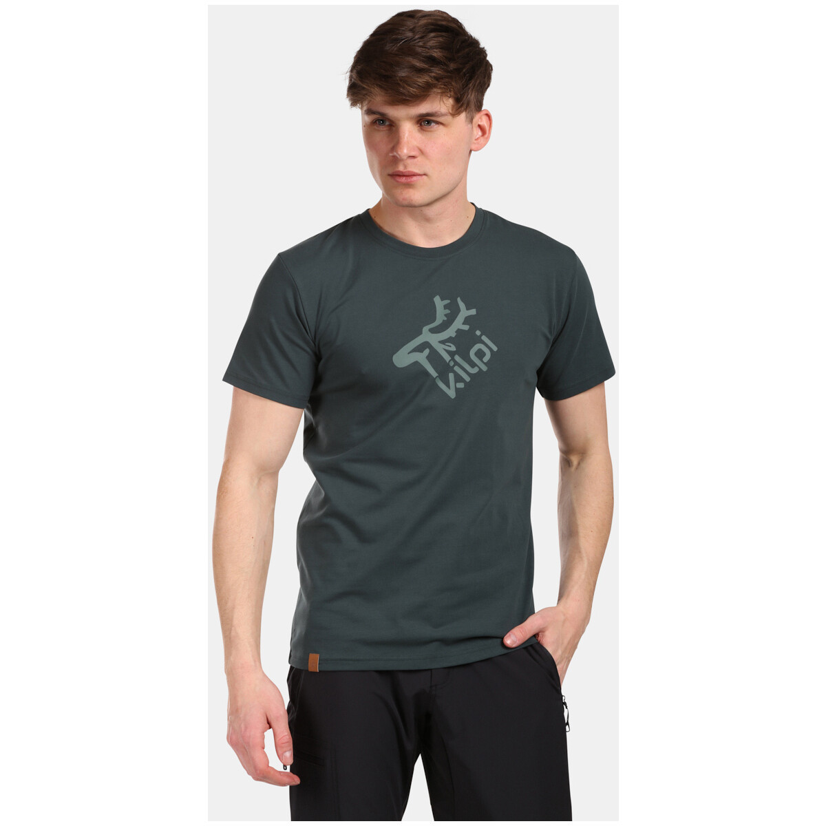 Kilpi  Pánské bavlněné tričko  DISCOVER-M  Zelená