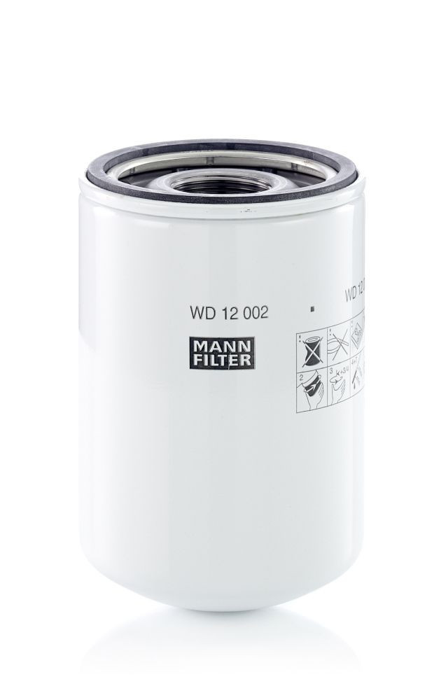 Filtr, pracovní hydraulika MANN-FILTER WD 12 002