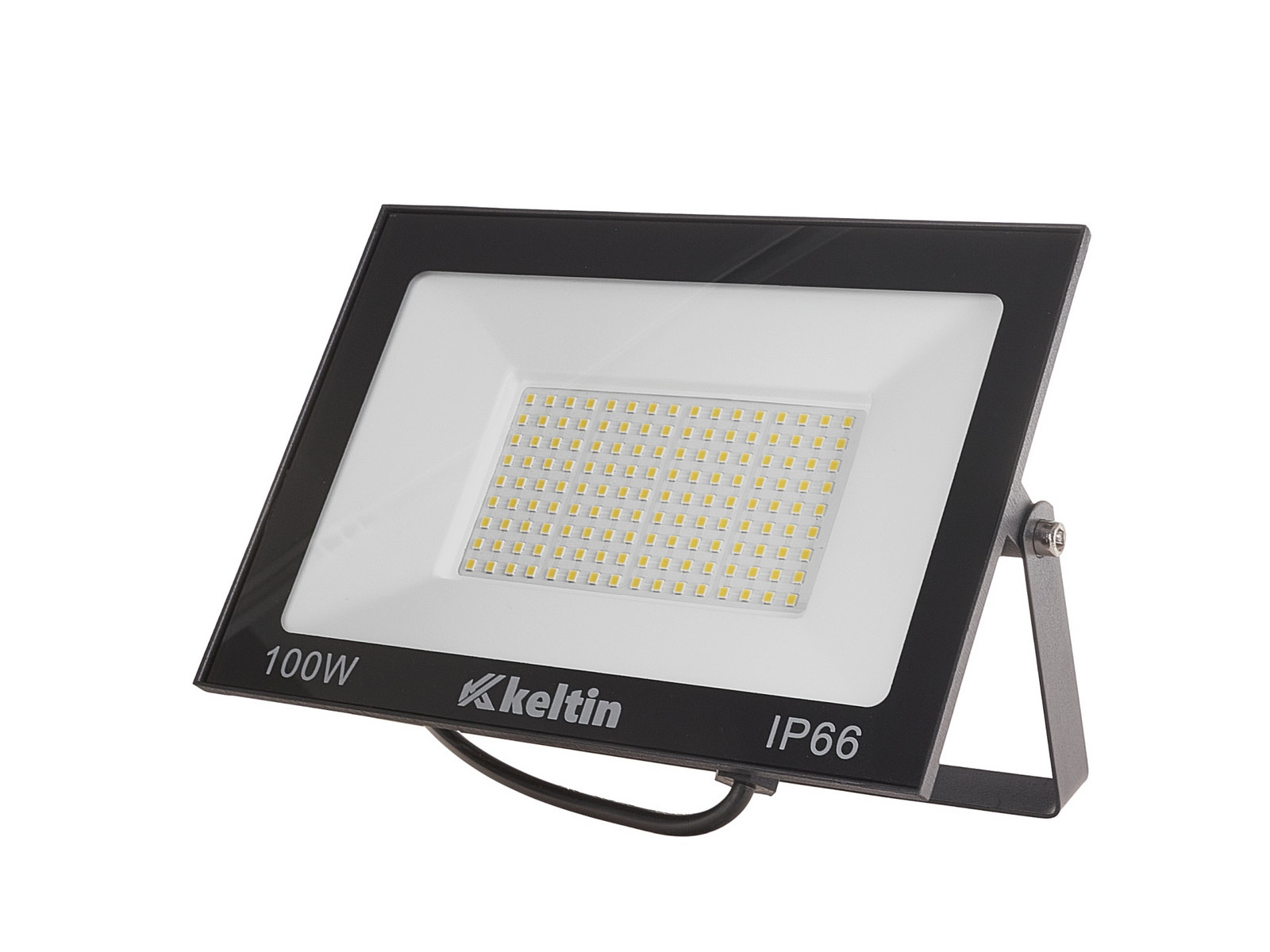 Dílenské světlo SMD LED, 100 W, neutrální bílá (4500k), s držákem