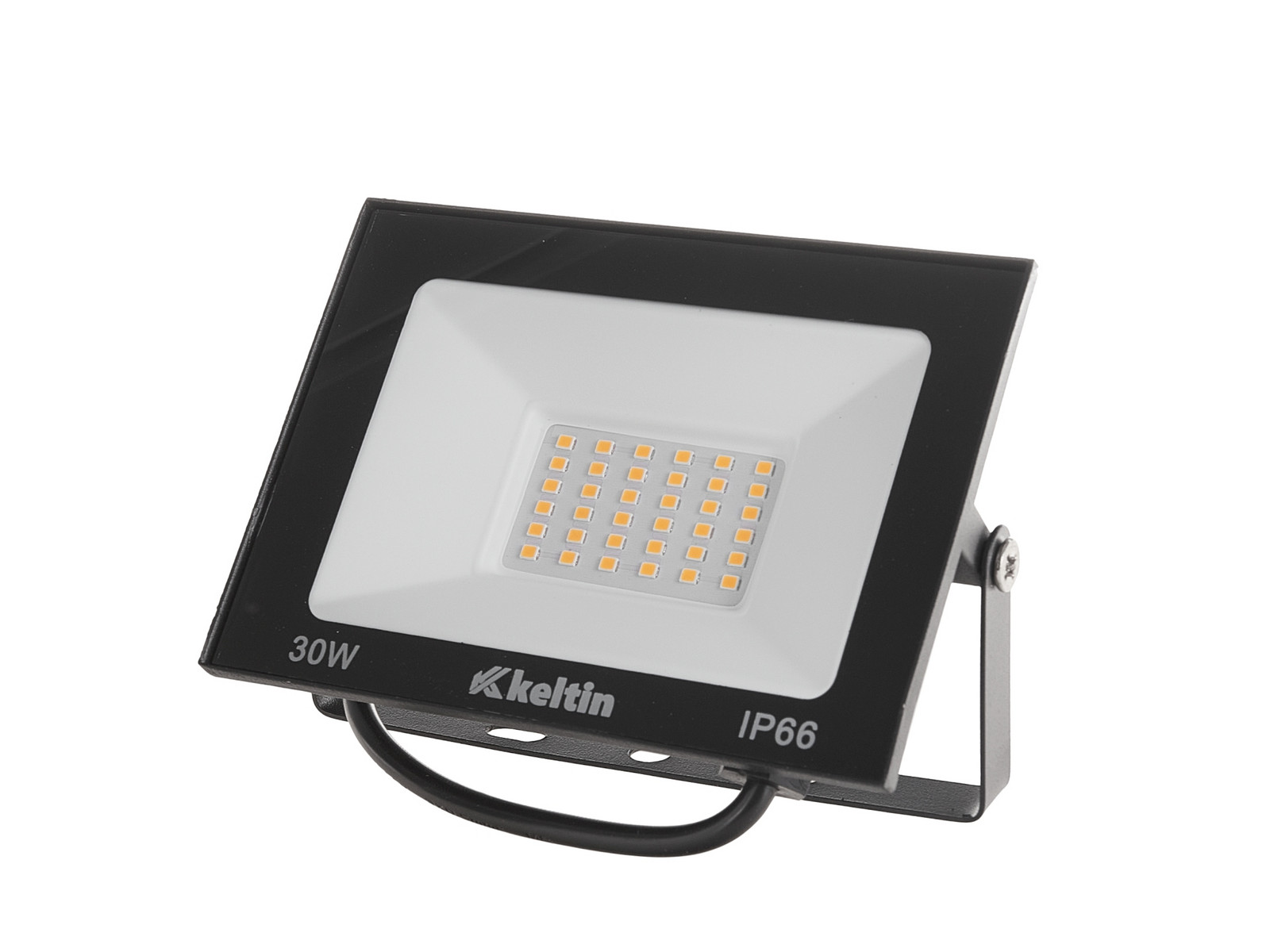 Dílenské světlo SMD LED, 30 W, neutrální bílá (4500k), s držákem