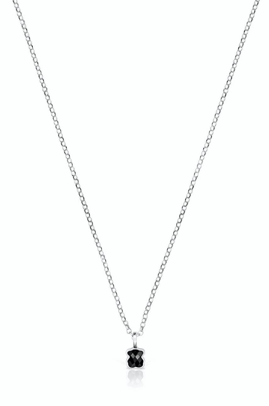 Tous Stříbrný náhrdelník s drobným medvídkem Icon Color 1001938200 (řetízek, přívěsek)