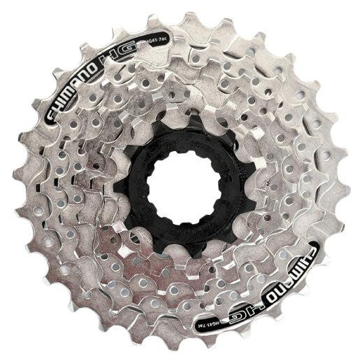 Shimano 7-kazeta CS-HG41 11-28 zubů, stříbrná