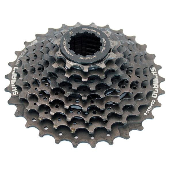 Shimano 8-kazeta CS-HG31 11-34 zubů Megarange, v krabičce