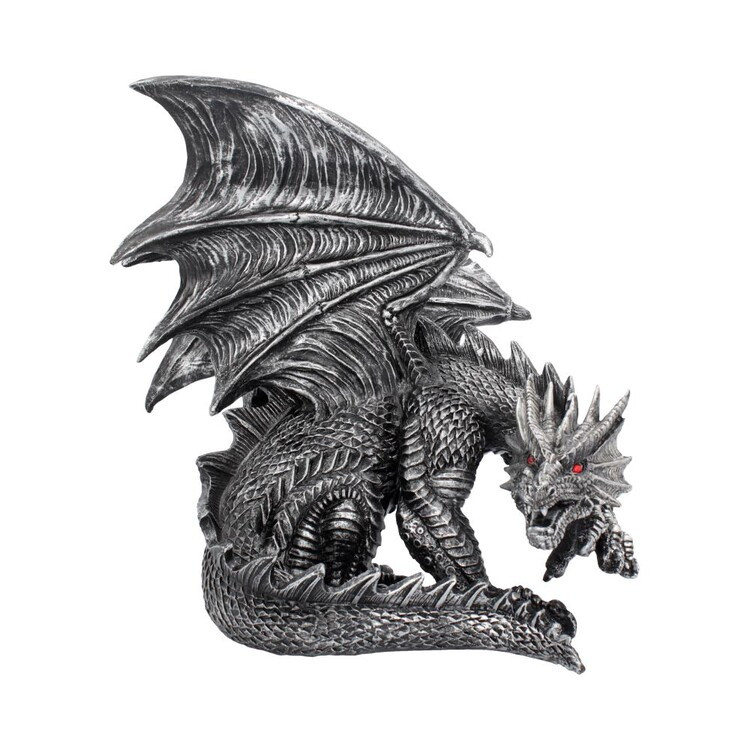 NEMESIS NOW Figurka Dragon - Obsidian