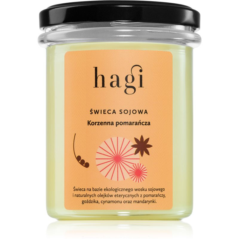 Hagi Spicy Orange vonná svíčka 215 g