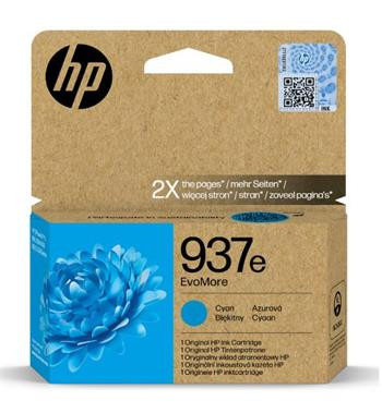 HP 937e EvoMore Cyan Original Ink Cartridge 4S6W6NE