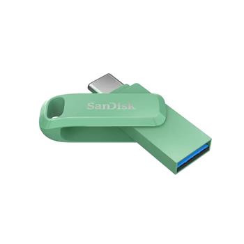 SanDisk Flash Disk 128GB Ultra Dual Drive Go, Zelená