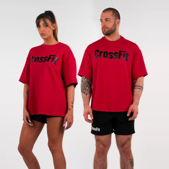 Northern Spirit Unisex tričko CrossFit Smurf oversized Northern Spirit red alert NS25