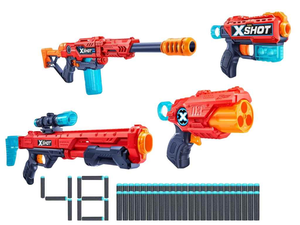 Zuru Sada dětských zbraní X-shot Ultimate Shootout Pack 2.0