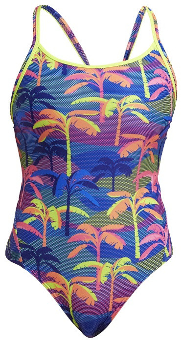 Funkita Palm A Lot Diamond Back One Piece XS - UK30