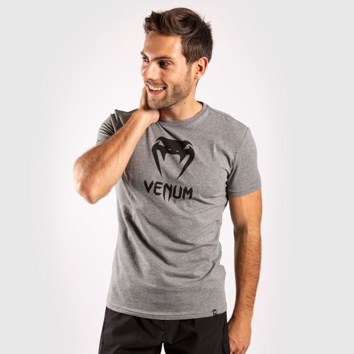 Classic T-shirt Heather Grey XXL - VENUM