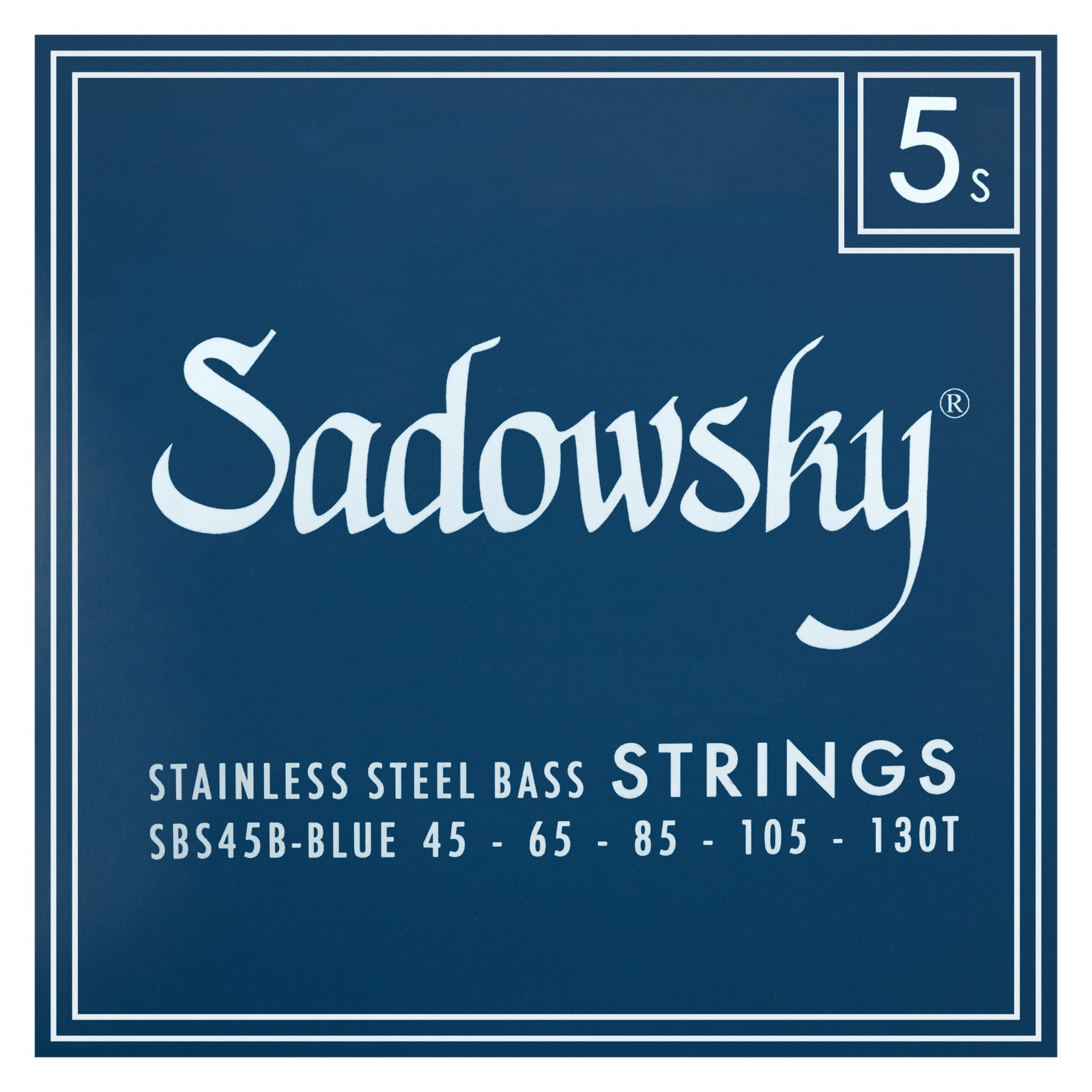 Sadowsky Blue Label Steel 45B (rozbalené)